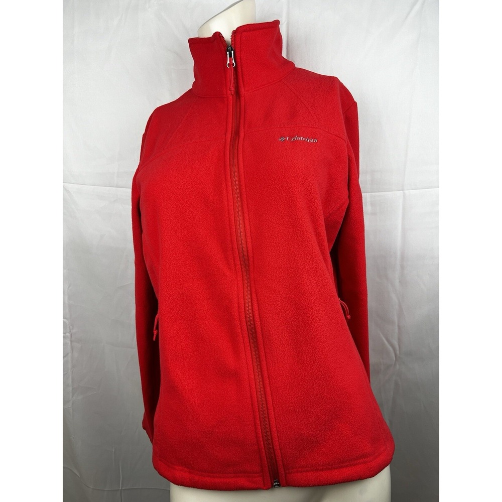 Women's Columbia Pinky Red  Fleece Jacket  Size M
